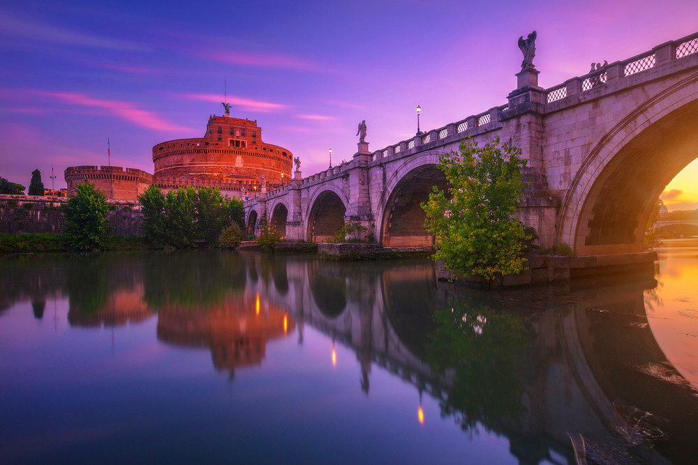 Castel Sant'Angelo in Rome, Lazio, Italy, Europe