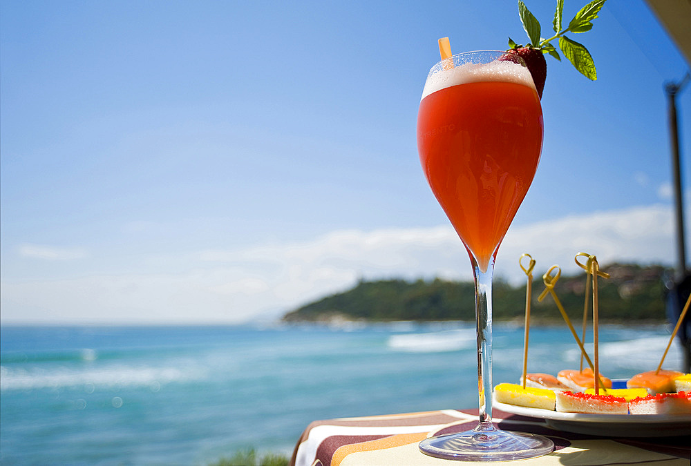 Cocktail, La Bitta, Arbatax, Tortolž, Ogliastra, Sardinia, Italy, Europe