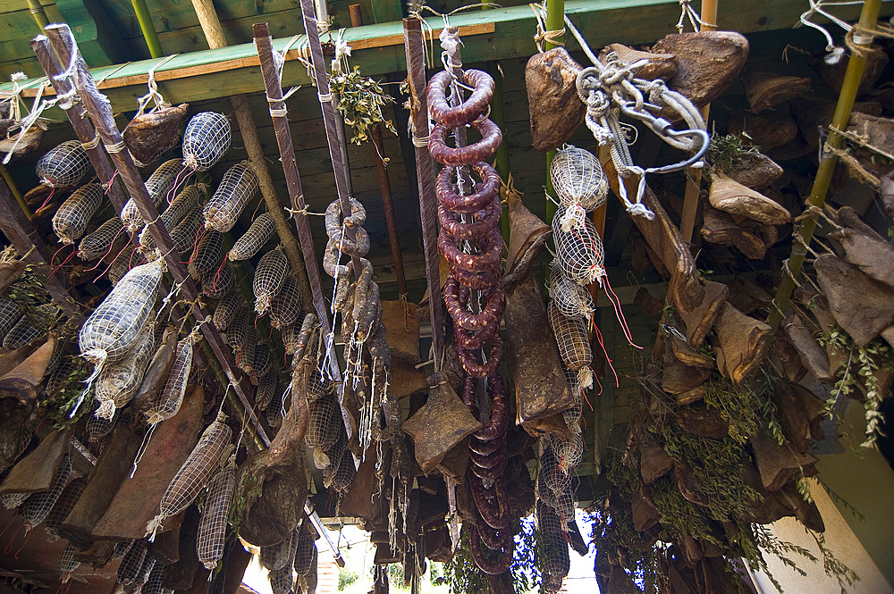 Cold Cuts, Nurri, Sardinia, Italy