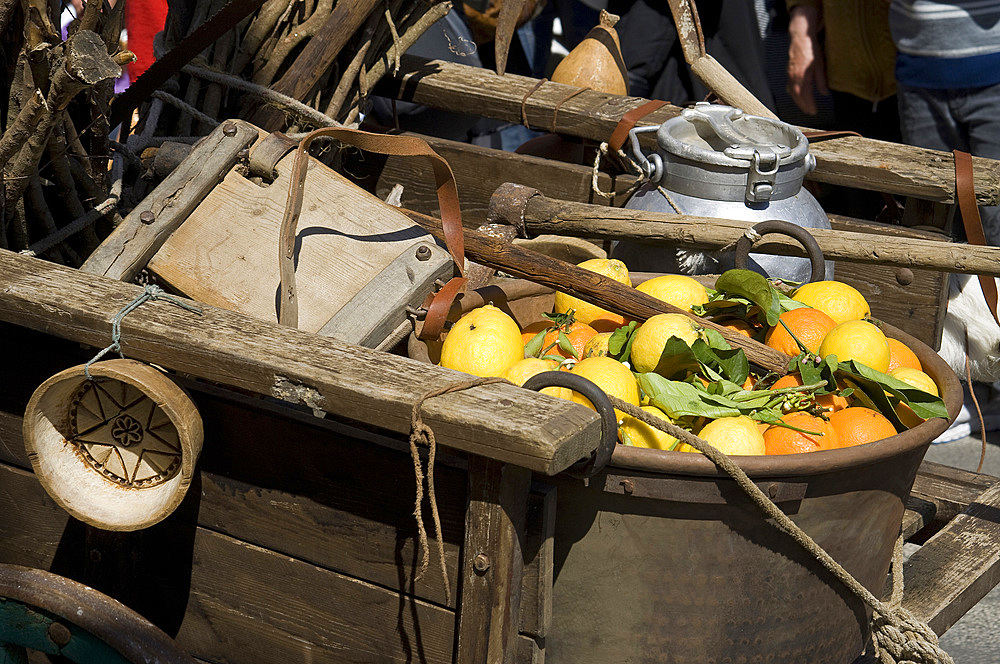 Sagra delle Arance, Festival of Oranges, Muravera, provincia di Cagliari, Sardinia, Italy