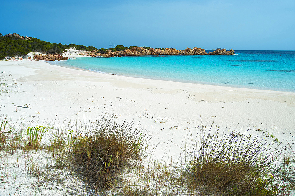 Cala di Roto or Spiaggia Rosa, Budelli Island, Archipelago of La Maddalena, Sardinia, Italy, Europe