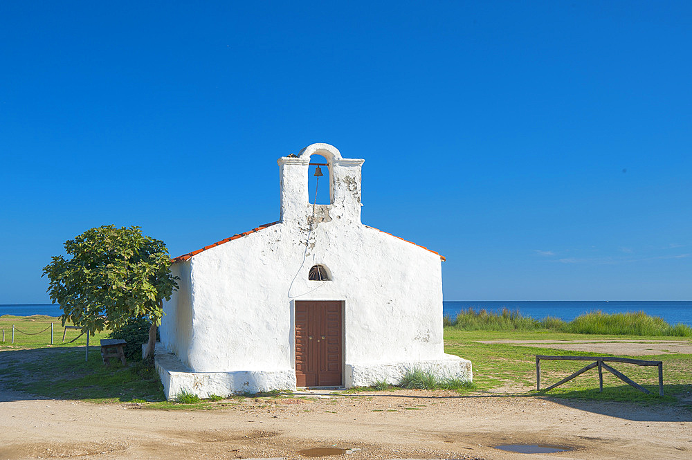 Church of San Giovanni Battista, La Caletta, Siniscola, Sardinia, Italy, Europe