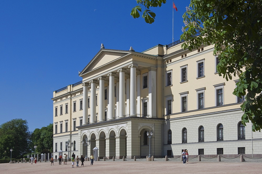 The Royal Palace, Oslo, Norway, Scandinavia, Europe