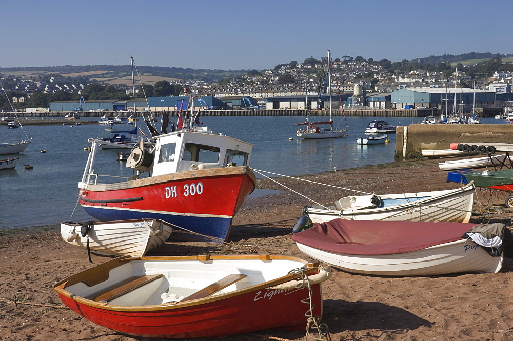 Harbour view, Teignmouth, Devon, England, United Kingdom, Europe