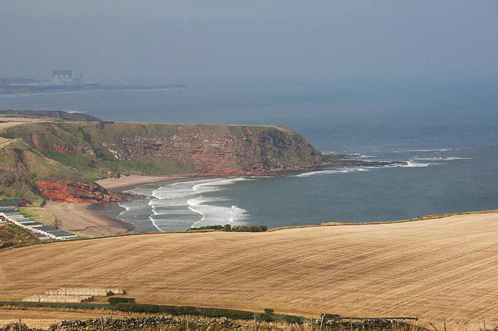 Pease Bay, East Coast, Berwickshire, Scotland, United Kingdom, Europe