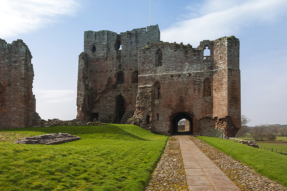 The 13th century Brougham Castle, Penrith, Cumbria, England, United Kiingdom, Europe