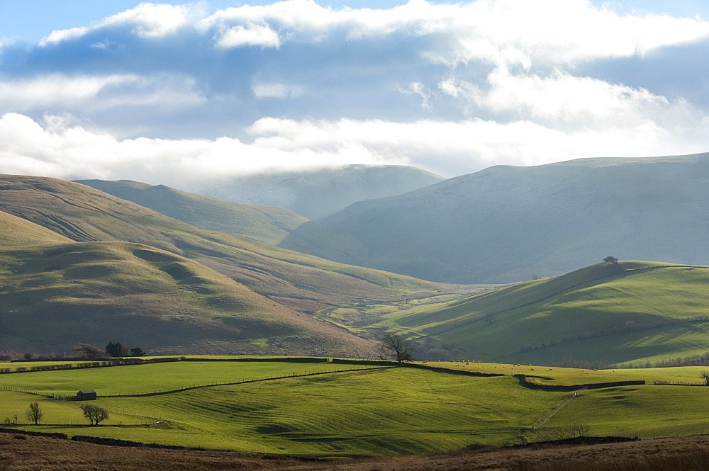 John Peel Country, Back o' Skiddaw, fells above Caldbeck, Cumbria, England, United Kingdom, Europe