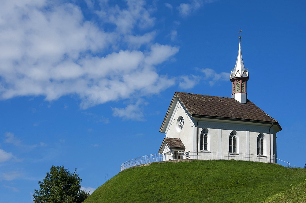 St. Adrian Chapel, Zuger See, Switzerland, Europe