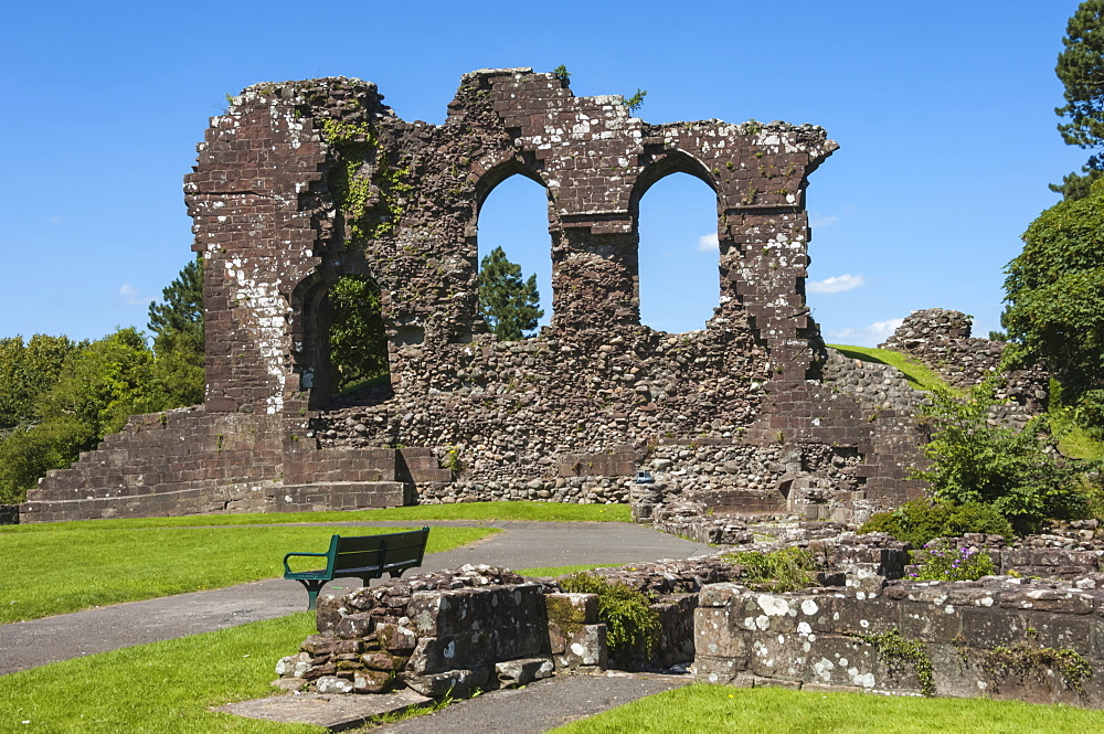 The 12th century Egremont Castle, West Cumberland, Cumbria, England, United Kingdom, Europe