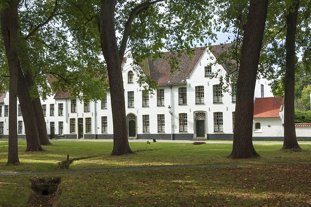 Bequinage, a retreat for Religious Women, Bruges, Belgium, Europe