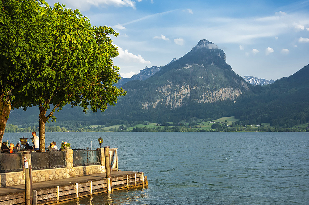 Wolfgangsee, St. Wolfgang, Austrian Lakes, Austria, Europe