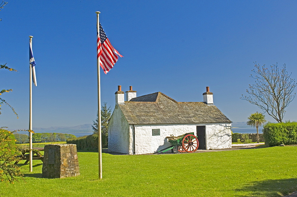 The home of John Paul Jones, considered to be the founder of the American navy, situated on the Solway coast, Dumfries and Galloway, Scotland, United Kingdom, Europe