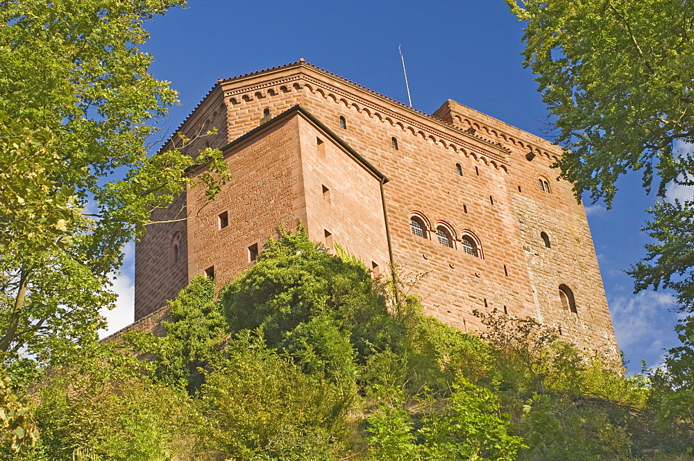 Trifels Castle, where King Richard the Lionheart was imprisoned, awaiting ransom, Anweiler, Rheinland-Pfalz, Germany, Europe