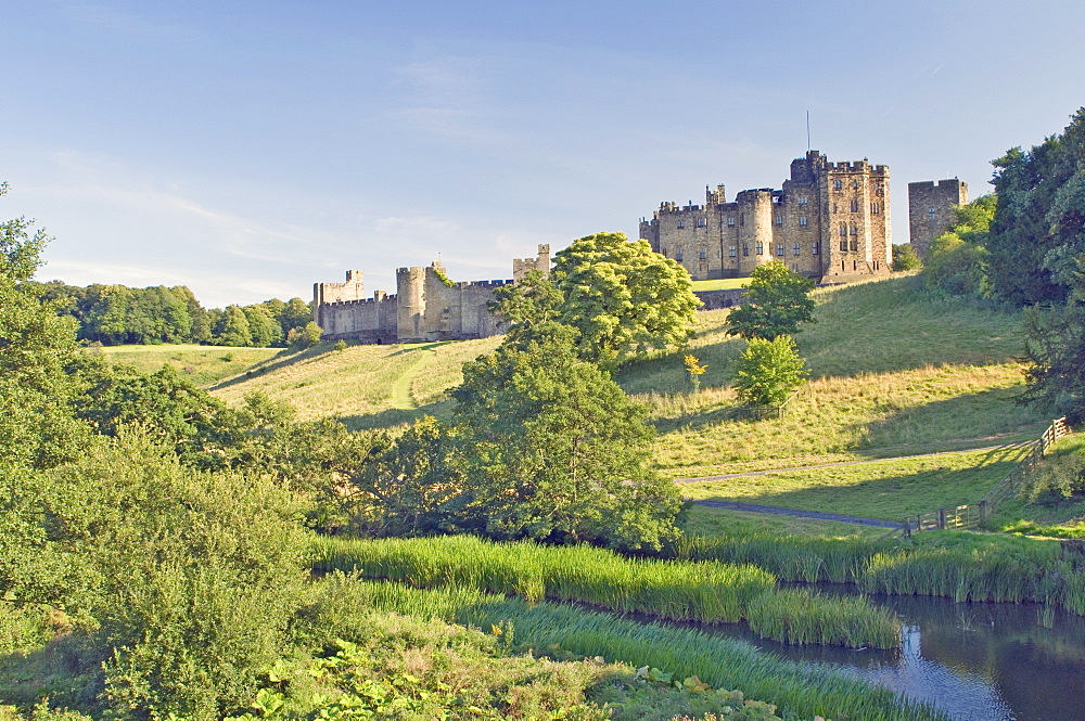 Alnwick Castle, Northumberland, England, United Kingdom, Europe