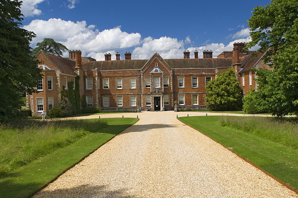 The Vyne, the 16th century home of William Sandys, Lord Chancellor to Henry VIII, Sherborne St. John, Hampshire, England, United Kingdom, Europe