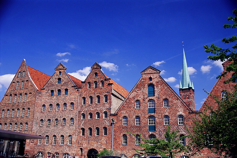 Merchants' warehouses, Lubeck, Germany, Europe