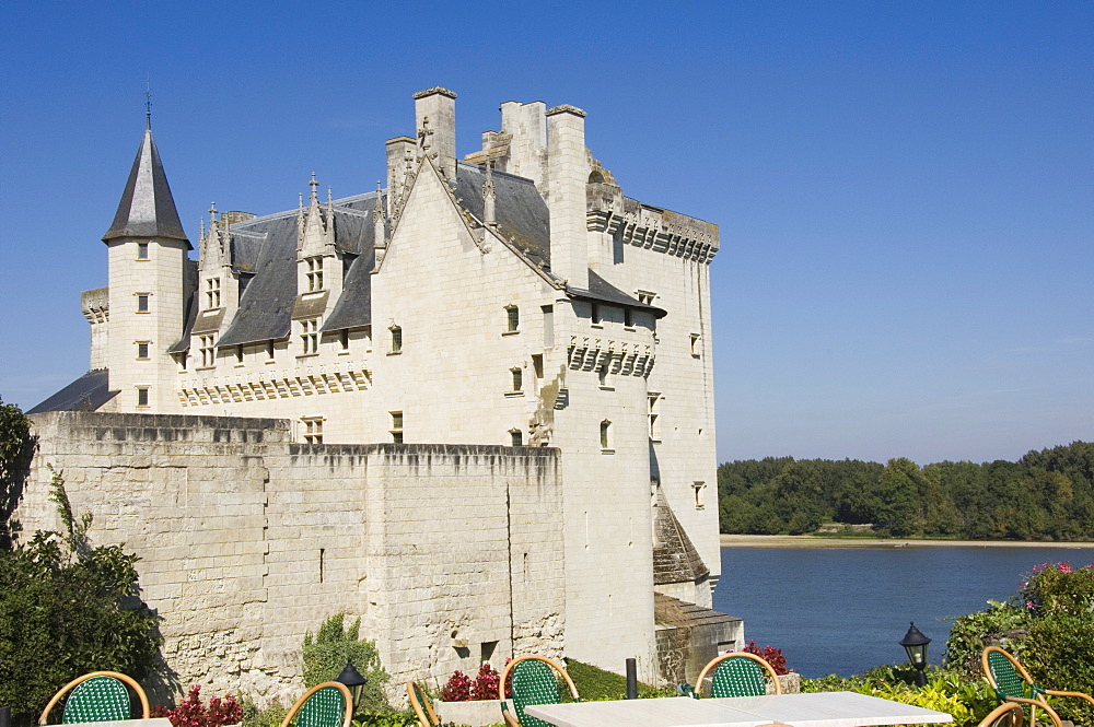 Chateau Montsoreau on the Vienne River, Maine-et-Loire, Pays de la Loire, France, Europe