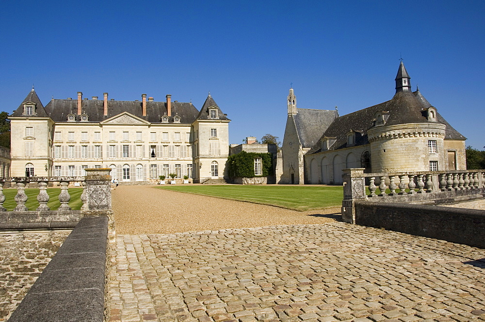 Chateau Montgeoffroy, Maine-et-Loire, Pays de la Loire, France, Europe