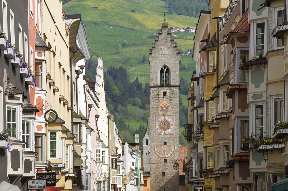 The Old Centre, Vipiteno, on the Brenner Route, Italy, Europe