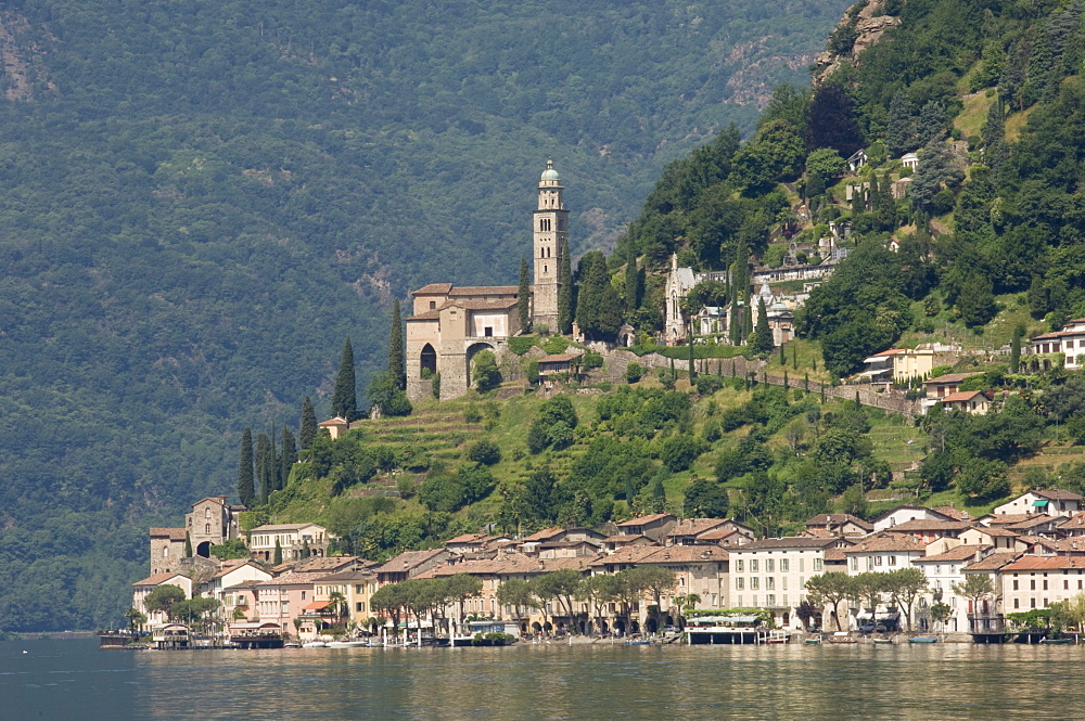 Morcote, Lake Lugano, Switzerland, Europe