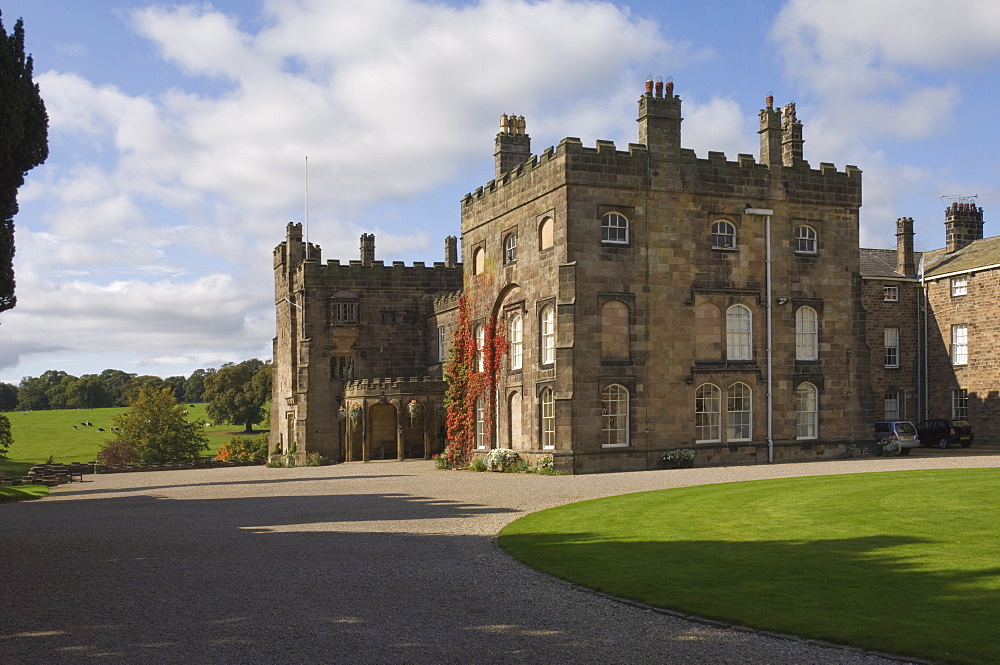 Ripley Castle, dating from the 16th century, North Yorkshire, England, United Kingdom, Europe