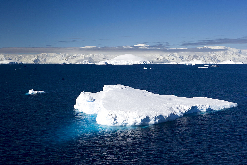 Iceberg, Lemaire Channel, Weddell Sea, Antarctic Peninsula, Antarctica, Polar Regions