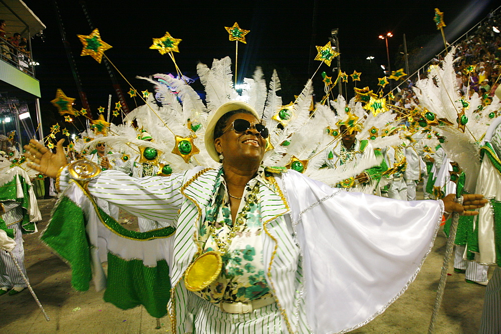 Carnival parade at the Sambodrome, Rio de Janeiro, Brazil, South America