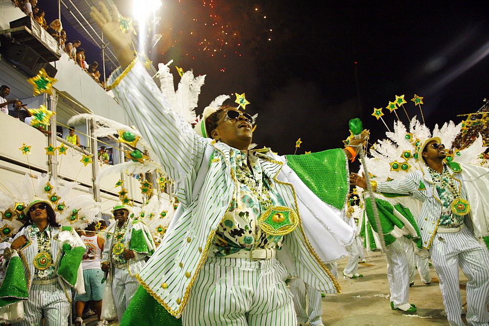 Carnival parade at the Sambodrome, Rio de Janeiro, Brazil, South America