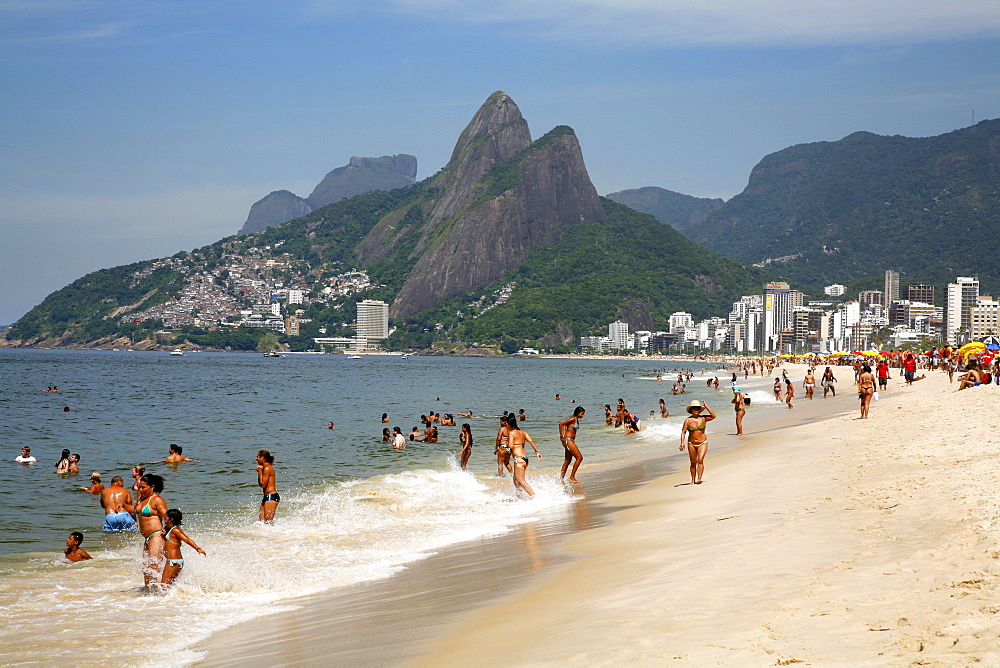 Ipanema beach, Rio de Janeiro, Brazil, South America