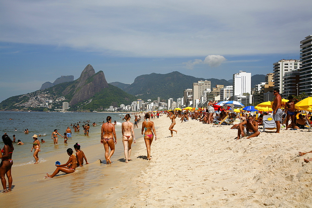 Ipanema beach, Rio de Janeiro, Brazil, South America