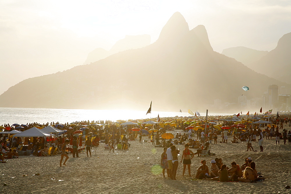 Ipanema beach, Rio de Janeiro, Brazil, South America 