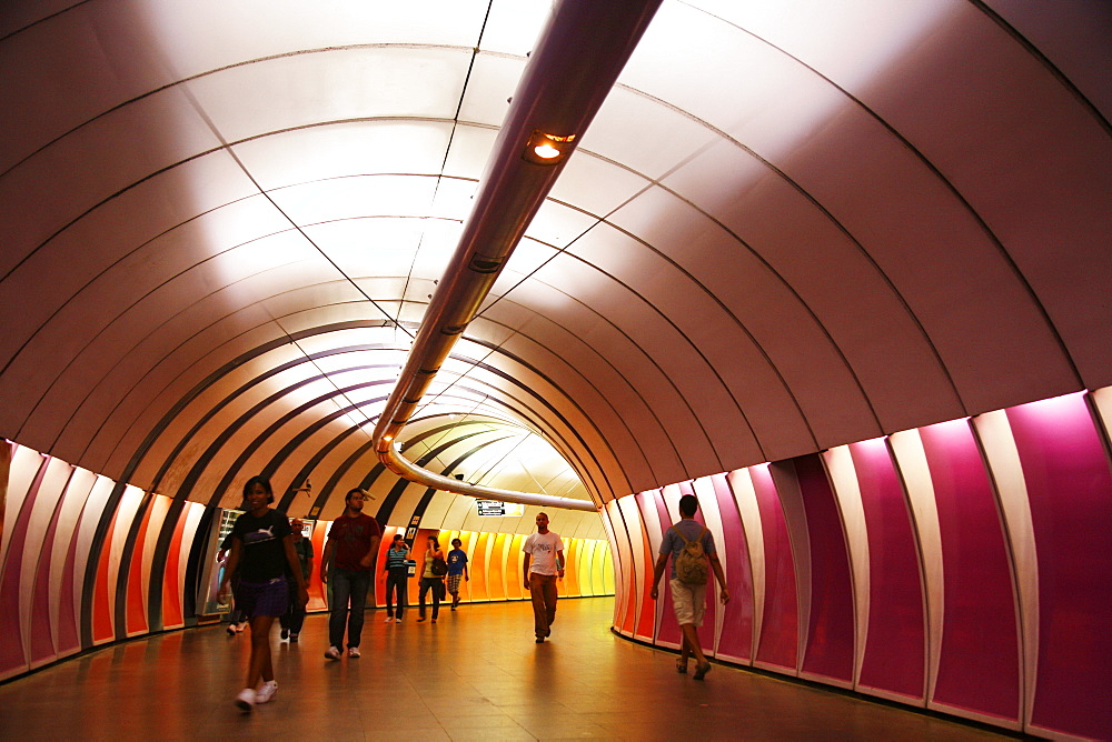 Copacabana Metro station, Rio de Janeiro, Brazil, South America