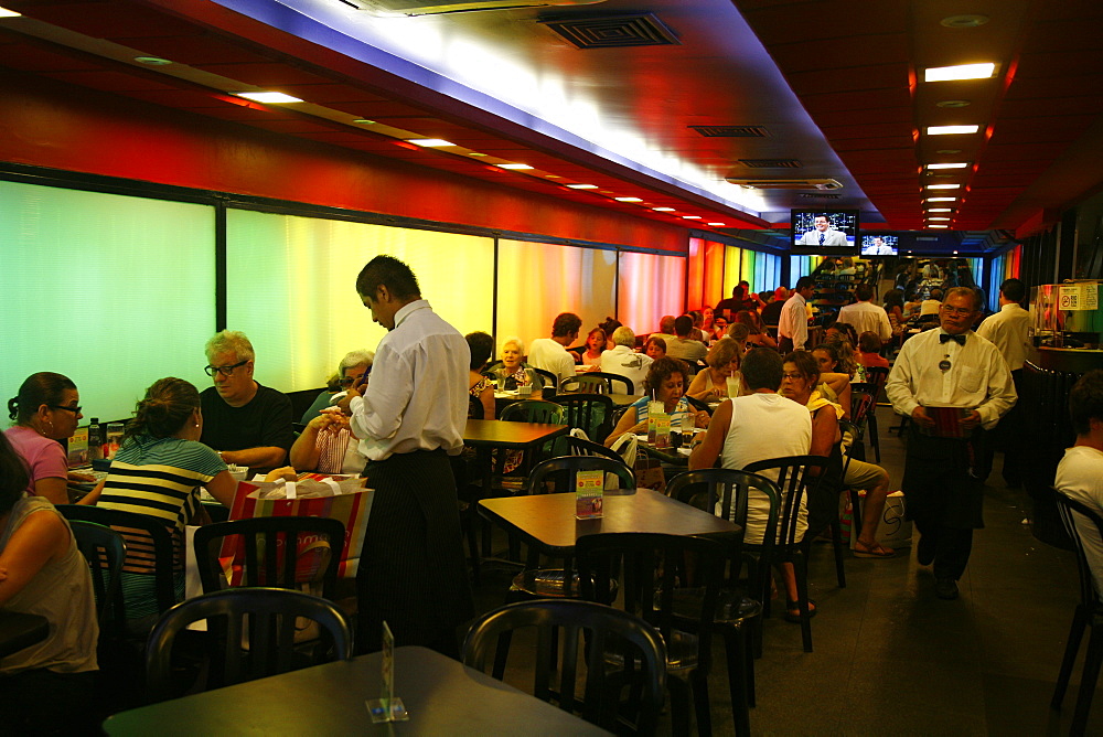 Chaika restaurant in Ipanema, Rio de Janeiro, Brazil, South America