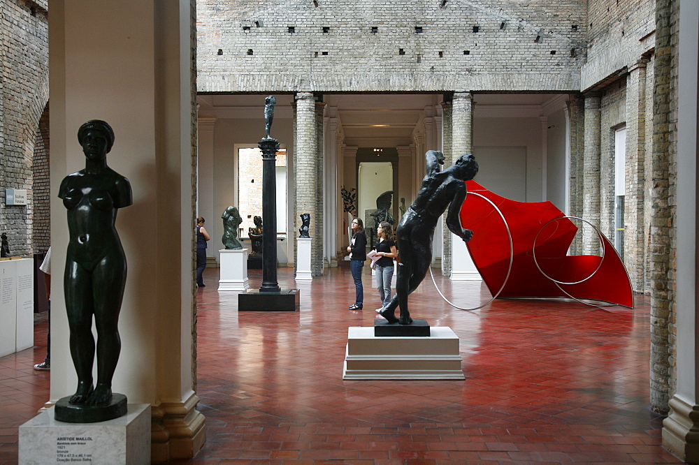 Pinacoteca do Estado (State Art Gallery), Sao Paulo, Brazil, South America