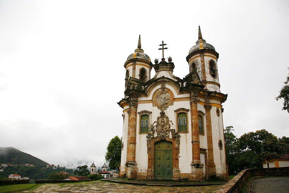 Sao Francisco de Assis church, Ouro Preto, UNESCO World Heritage Site, Minas Gerais, Brazil, South America 