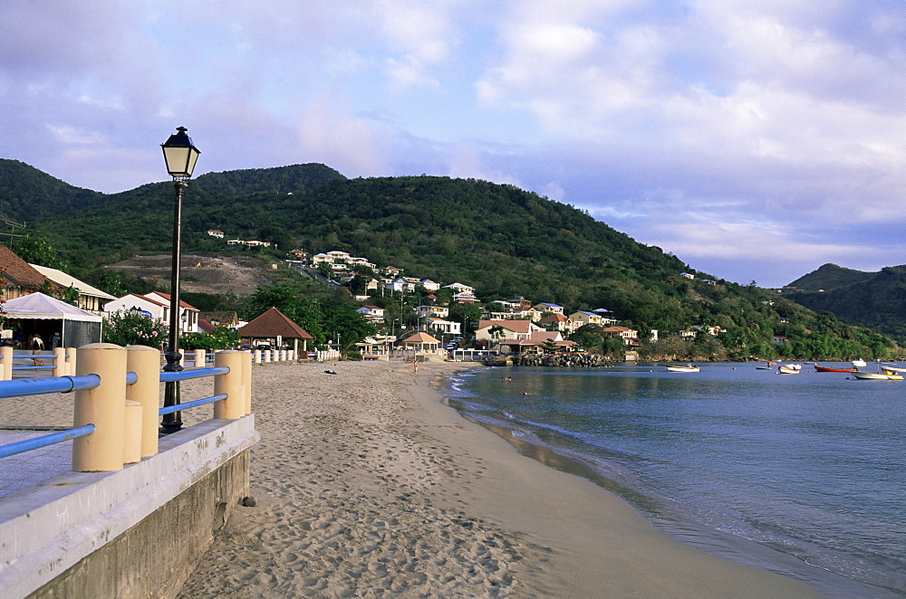 The beach at Anse d'Arlet, Martinique, Lesser Antilles, West Indies, Caribbean, Central America