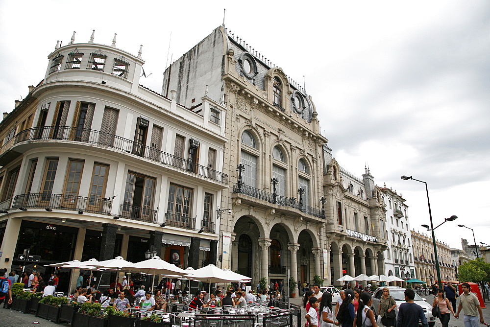 Colonial building in Salta City, Argentina, South America 