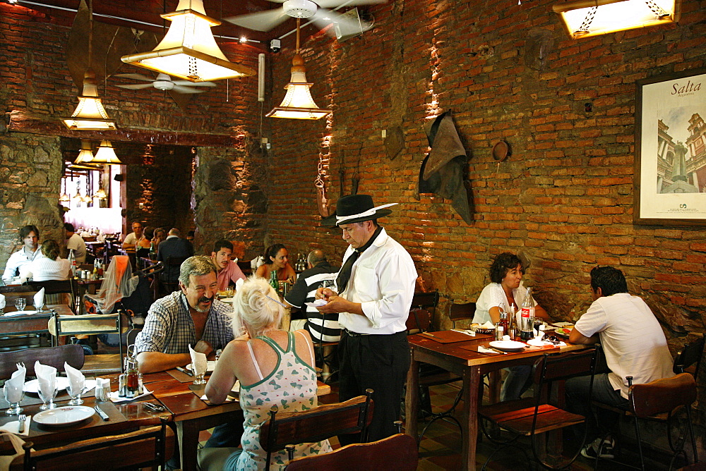 The famous Doa Salta restaurant serving typical food of Salta and the Northwest region, Salta city, Argentina, South America