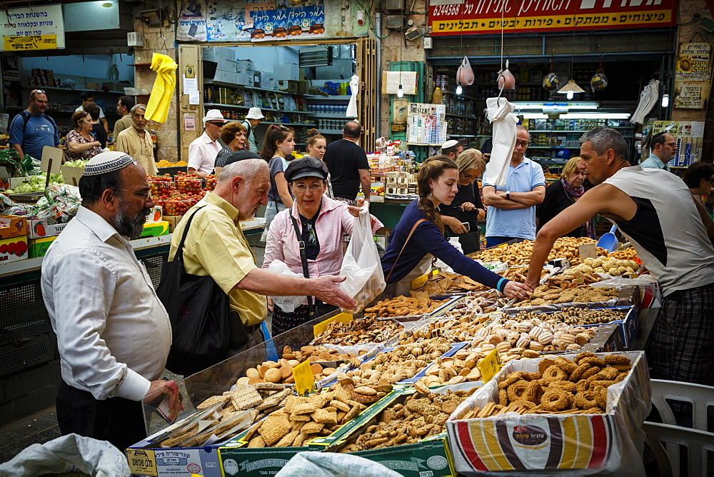 Mahane Yehuda market, Jerusalem, Israel, Middle East 