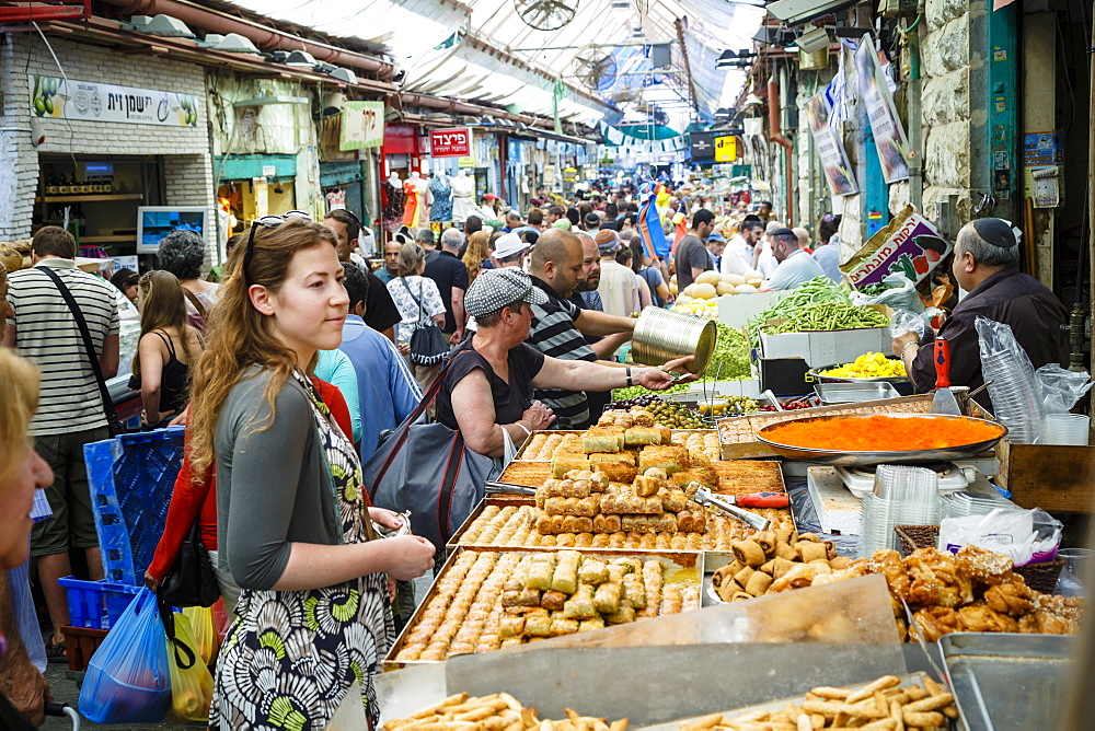 Mahane Yehuda market, Jerusalem, Israel, Middle East