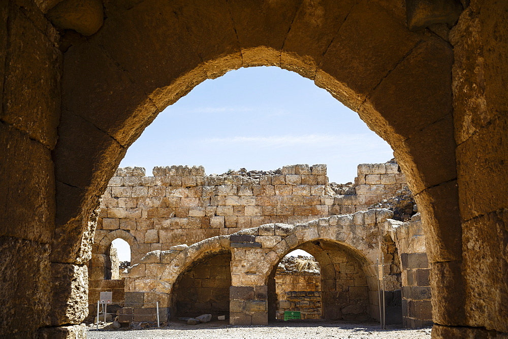 Belvoir Crusader fortress, Lower Galilee region, Israel, Middle East 