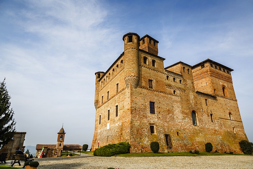 Grinzane Cavour castle, Langhe, Cuneo district, Piedmont, Italy, Europe