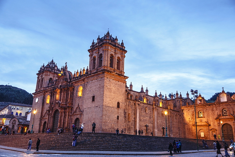 The Cathedral in Plaza de Armas, Cuzco, UNESCO World Heritage Site, Peru, South America 