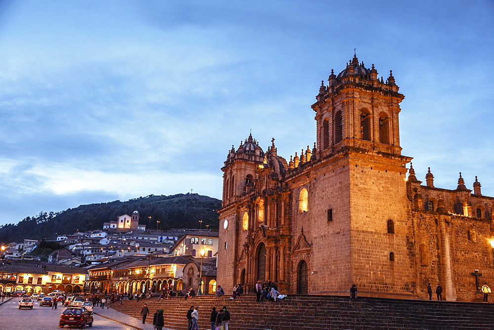 The Cathedral in Plaza de Armas, Cuzco, UNESCO World Heritage Site, Peru, South America 