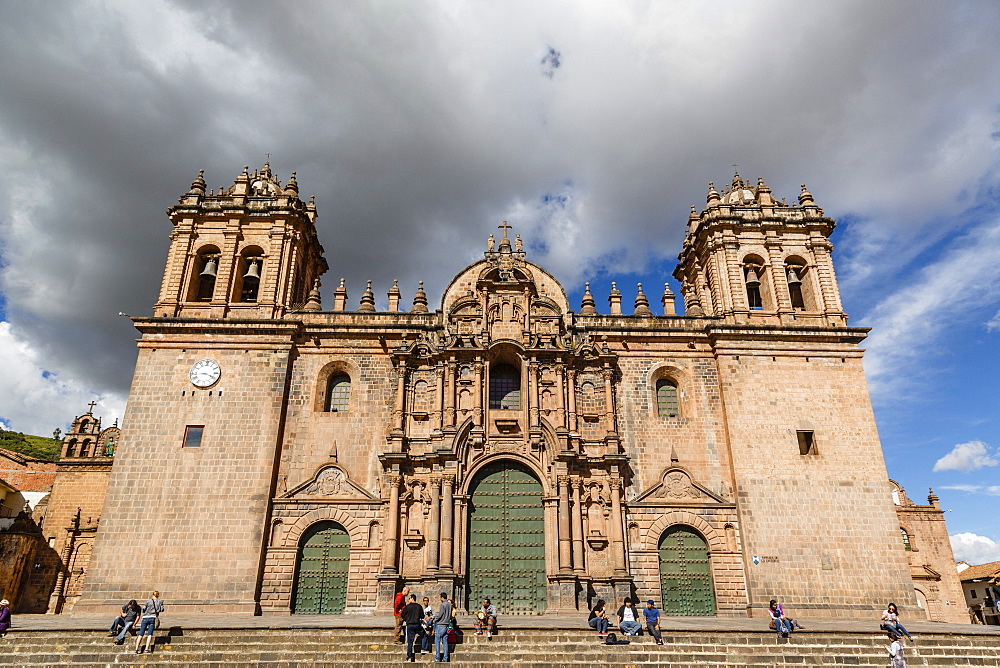 The Cathedral in Plaza de Armas, Cuzco, UNESCO World Heritage Site, Peru, South America 