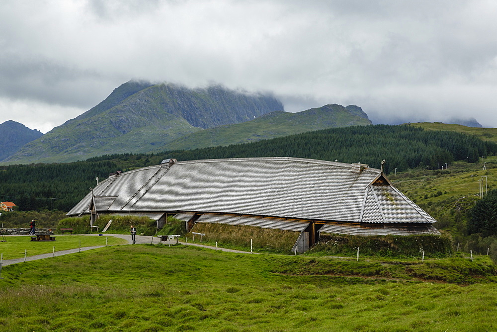 The Viking Museum, Borg, Lofoten Islands, Arctic, Norway, Scandinavia, Europe