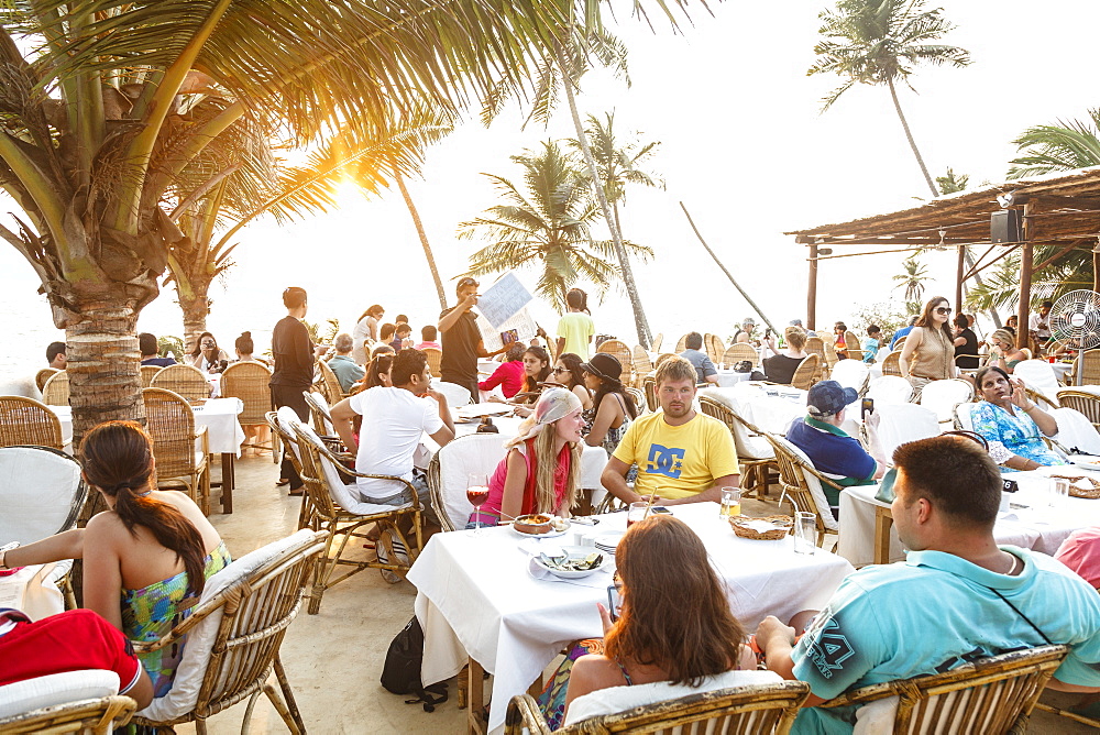 Thalassa restaurant, Vagator, Goa, India, Asia