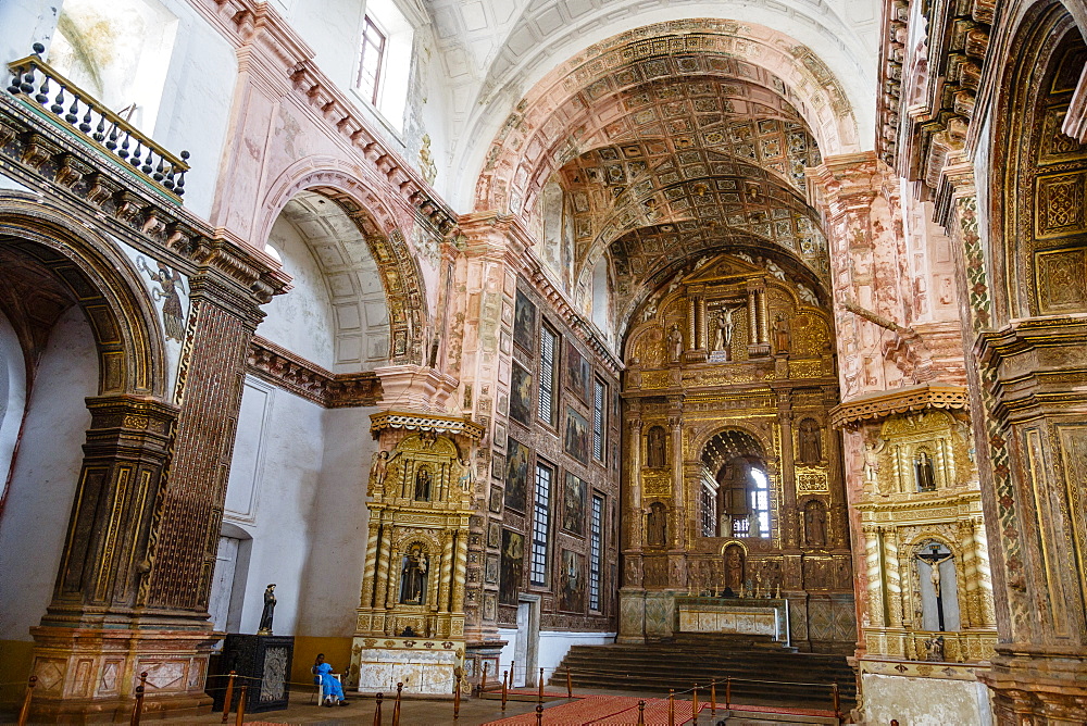 St. Francis of Assisi church, UNESCO World Heritage Site, Old Goa, Goa, India, Asia