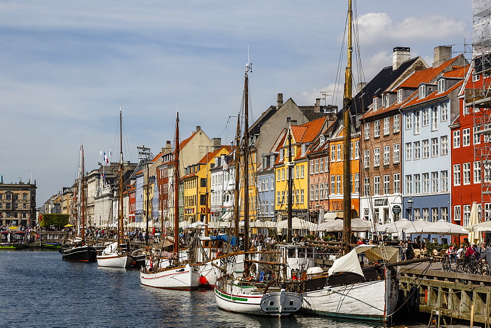 Nyhavn, Copenhagen, Denmark, Scandinavia, Europe