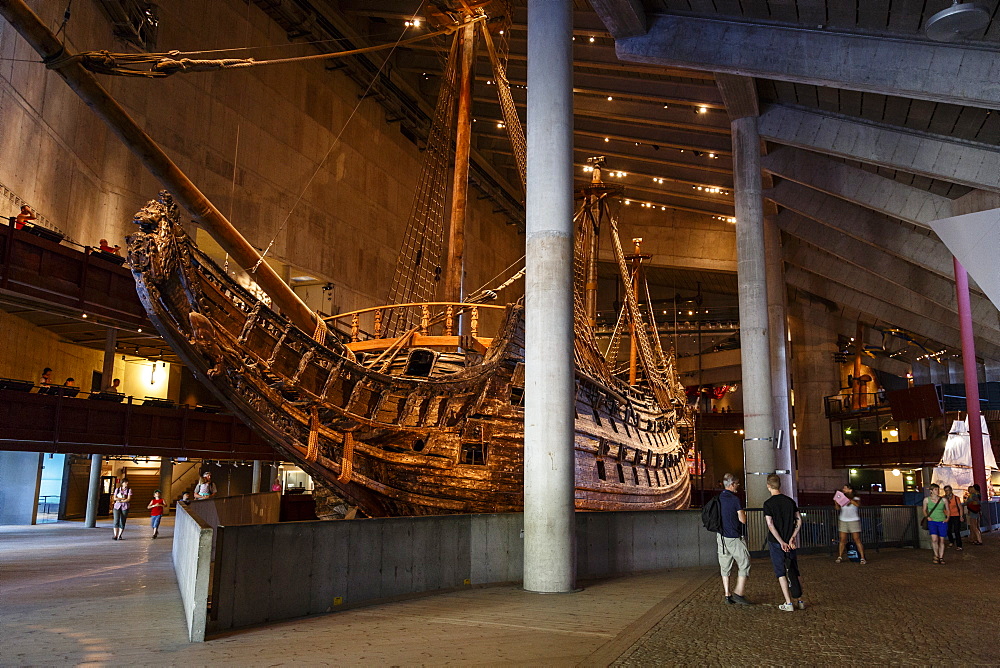 Vasa Museum, Djurgarden, Stockholm, Sweden, Scandinavia, Europe